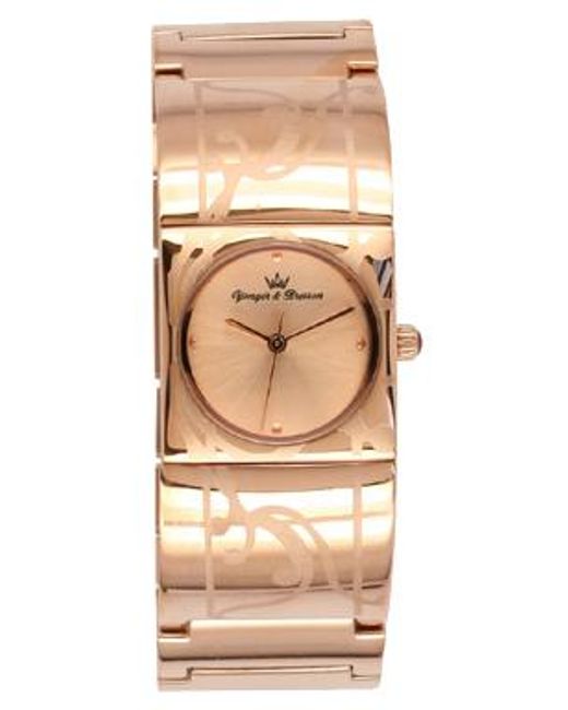 Yonger & Bresson White And Bresson Stainless Steel Watch