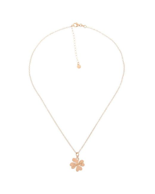 Orphelia Metallic 'Cardinale' 925 Sterling Chain With Pendant