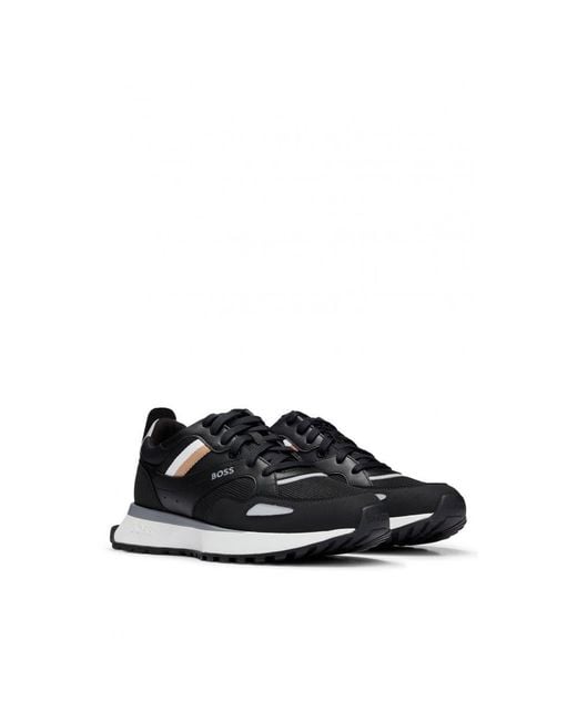 Boss Black Jonah Running Style Trainers With Eva Rubber Outsole Nos for men