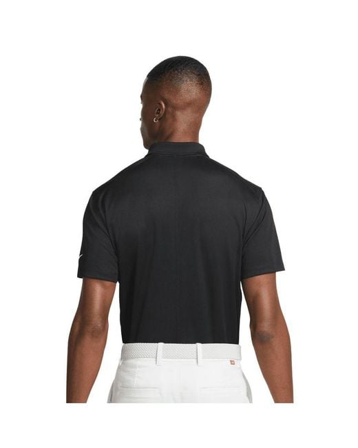 Nike Black Dri-fit Victory Golf Polo for men