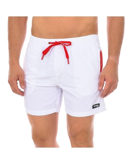 Supreme Badpak Caicos Met Print Cm-30055-bp in het White voor heren
