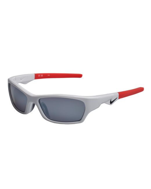 Nike White Dz7378 Sports Sunglasses For And