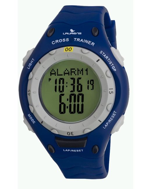 Laurens Blue Basic: Cross Trainer Watch for men
