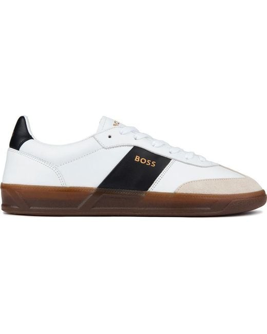 Boss Brown Brandon Tenn Trainers for men
