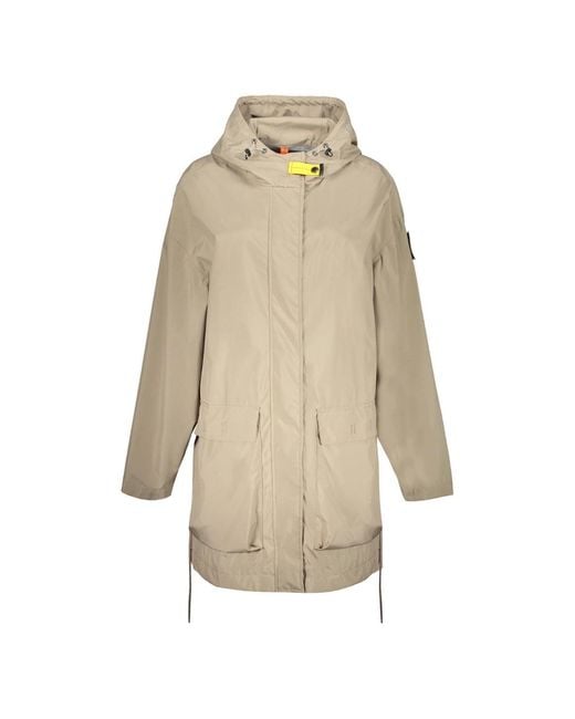 Parajumpers Natural True Hooded Trench Jacket