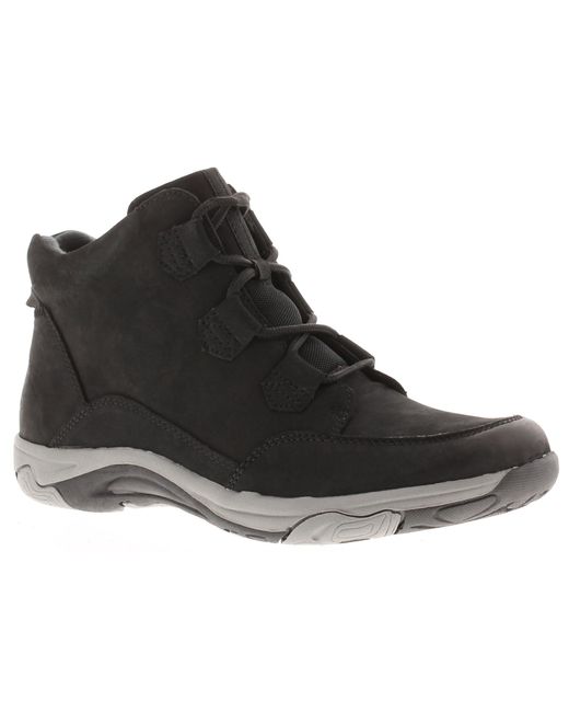 Free Spirit Black Boots Ankle Gem Leather Lace Up