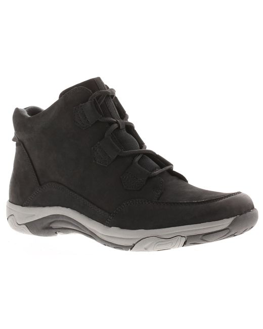 Free Spirit Black Boots Ankle Gem Leather Lace Up