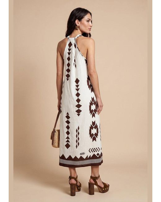 Urban Bliss Natural Patterned Maxi Dress