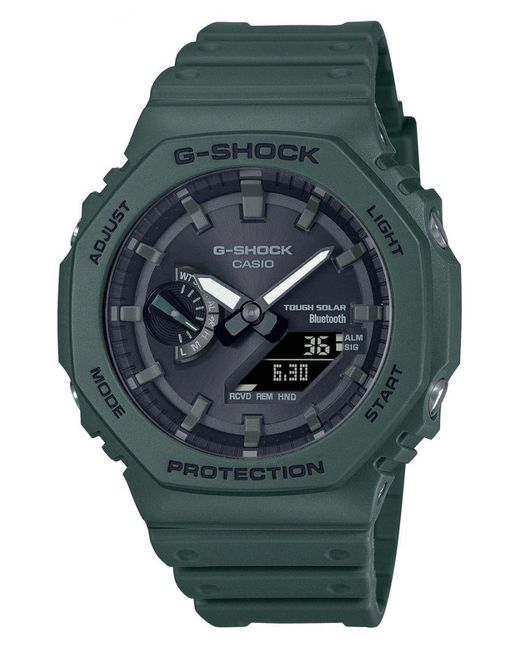 G-Shock G-shock Green Watch Ga-b2100-3aer for men