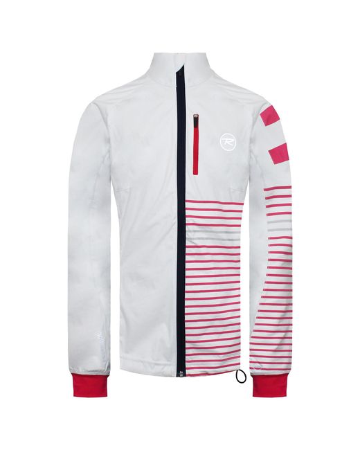 Rossignol White Long Sleeve Zip Up/ Ski Softshell Jacket Rlfwj22 100