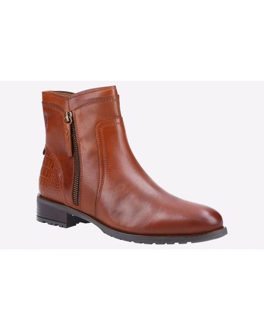 Hush Puppies Brown Scarlett Ankle Boot