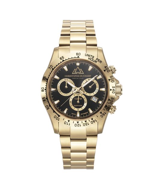 Christophe Duchamp Metallic Grand Mont Watch 42Mm for men