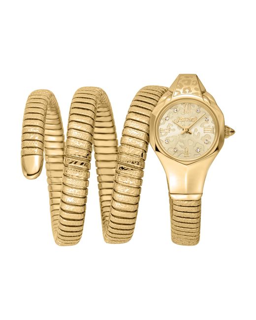 Just Cavalli Metallic Ravenna Quartz Dial Ladies Watch