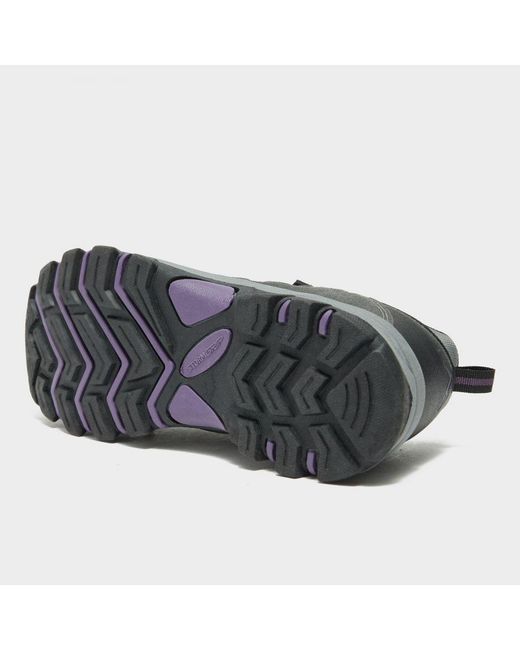 Peter Storm Black Buxton Waterproof Walking & Hiking Shoes With Stormgrip Outsole