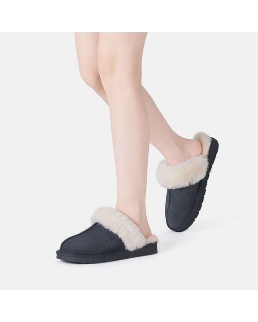 EVER AU Blue Raven Slippers