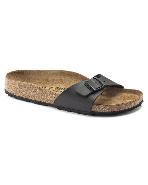 Birkenstock Black Madrid Birko-Flor Sandals