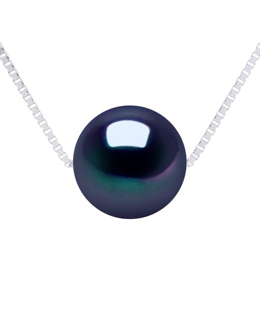 Ateliers Saint Germain Oorbellen Echte Gecultiveerde Zoetwaterparel Ronde 9-10 Mm in het Blue