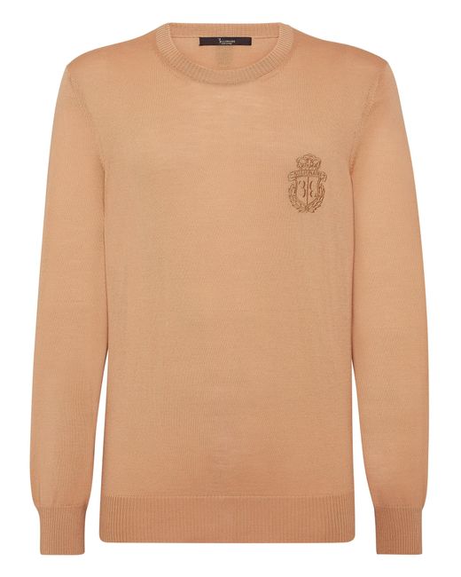 Billionaire Pullover Ronde Hals in het Brown voor heren