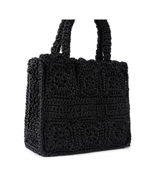 Carvela Kurt Geiger Black Salerno Midi Tote Bag