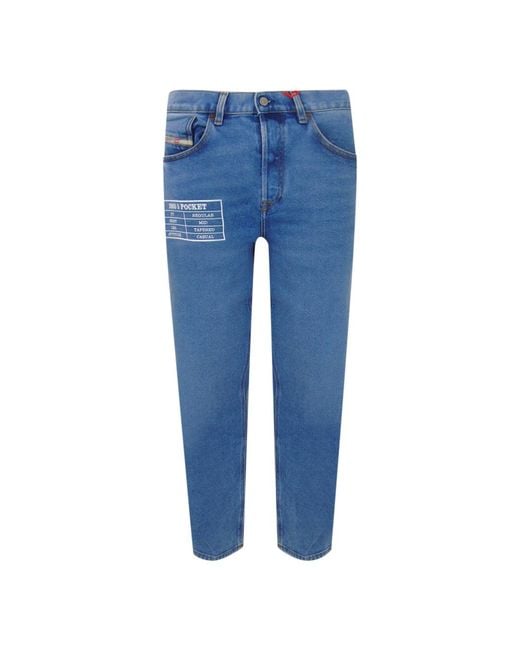 DIESEL Blue 2005 D-Fining Denim Pants Cotton for men