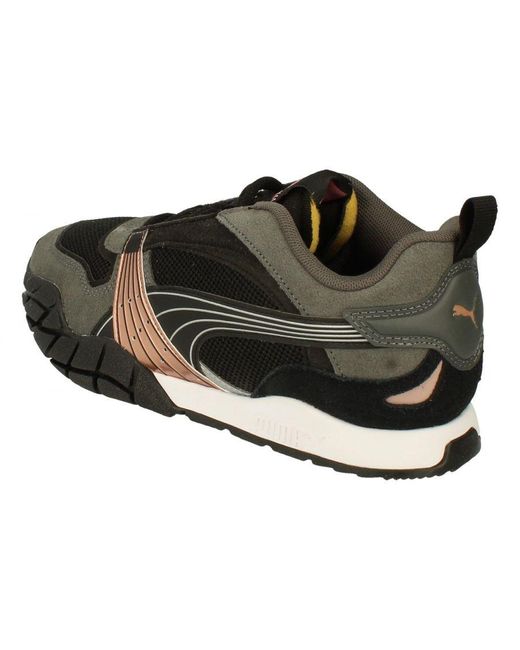 PUMA Black Kyron Wild Beasts Trainers
