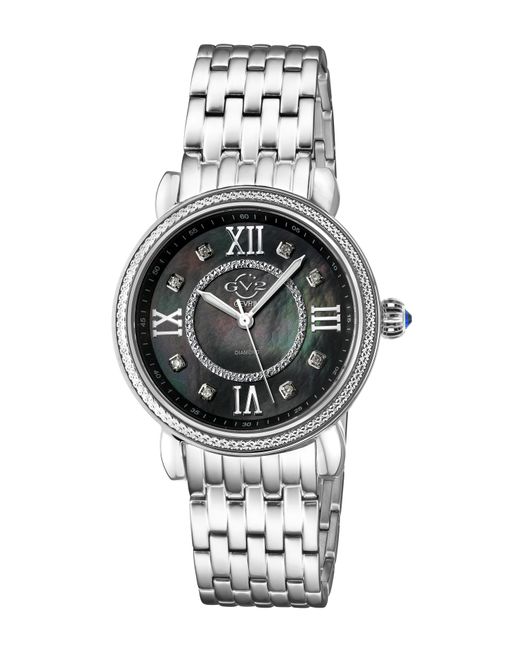 Gv2 Gray Marsala Bracelet Watch