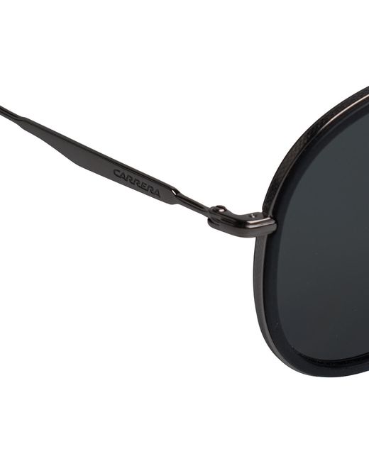 Carrera Black Polarized Pilot Style Sunglasses 295/S/P for men