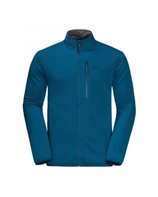 Jack Wolfskin Blue Modesto Jacket for men