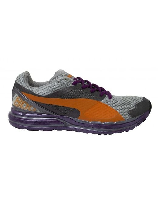PUMA Blue Faas 800 S Textile Lace Up Running Trainers 186314 02