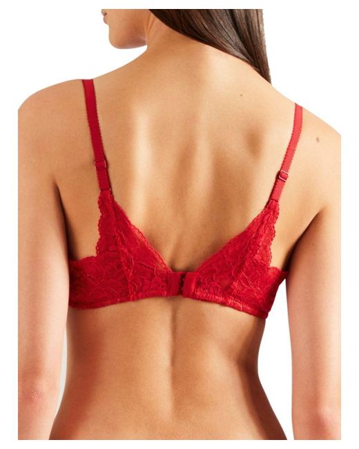 Aubade Red Rosessence Half Cup Bra