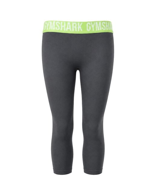 GYMSHARK Gray Fit Seamless Leggings Cotton