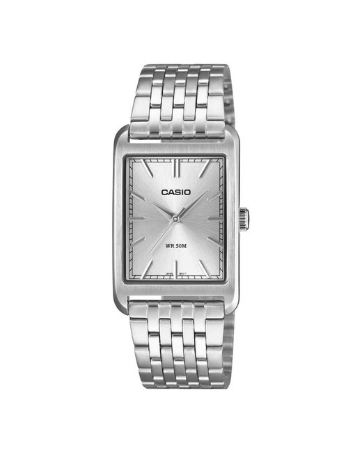 G-Shock Metallic Collection Watch Mtp-B215D-7Aver Stainless Steel for men