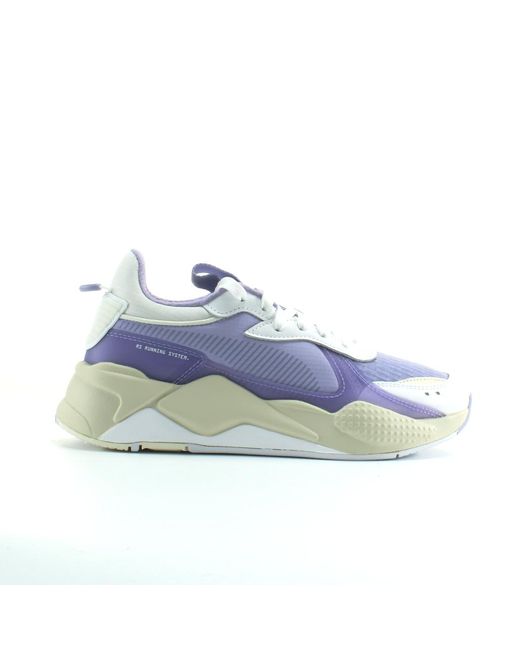 PUMA Blue Rs-X Tech Textile Lace Up Trainers 369329 05 for men