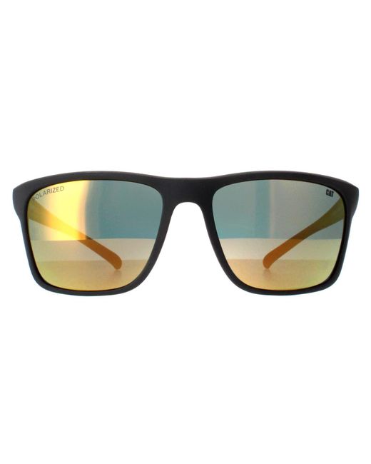 Caterpillar Gray Rectangle Matte Polarized Cts-8012 for men