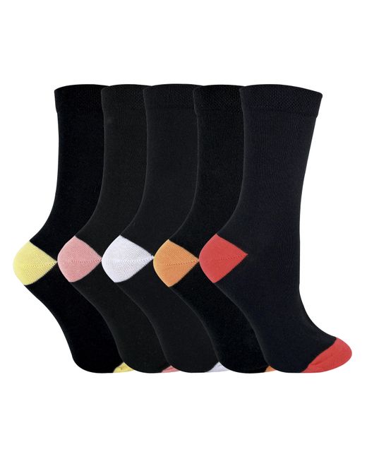 Sock Snob Black Soft Top Cotton Rich Socks