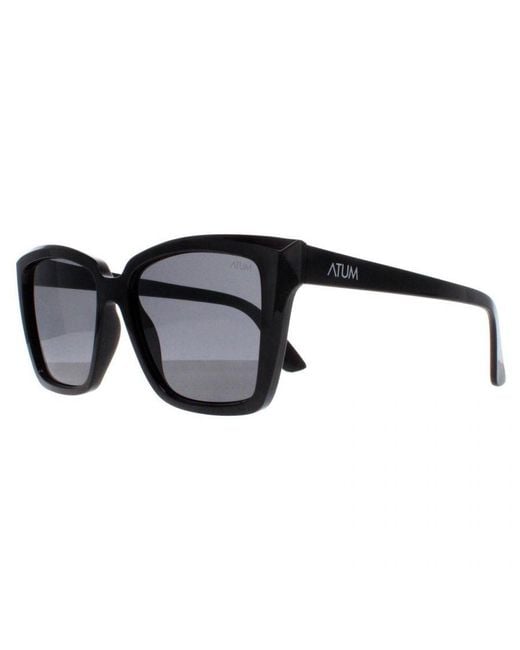 Atum Black Square Shiny Smoke Gradient Eden