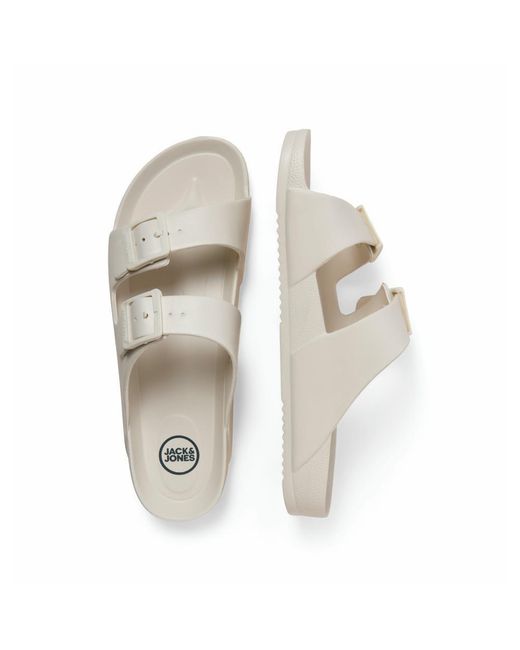 Jack & Jones White Sandal Adjustable Strap for men