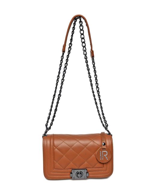 Isabella Rhea Bruin Rundleer Tas in het Brown