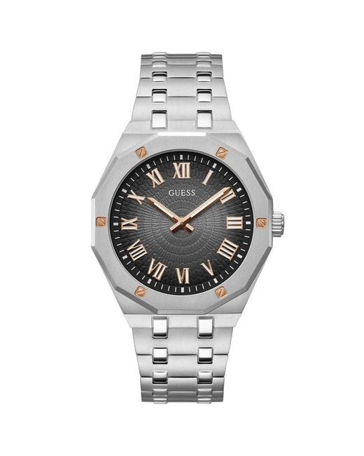 Guess Metallic Gw0575G1 Analog Dial Watch for men