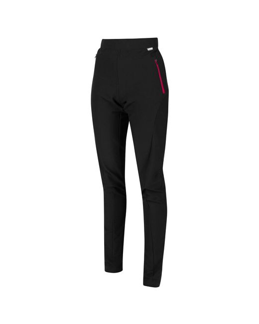 Regatta Black Ladies Pentre Stretch Trousers