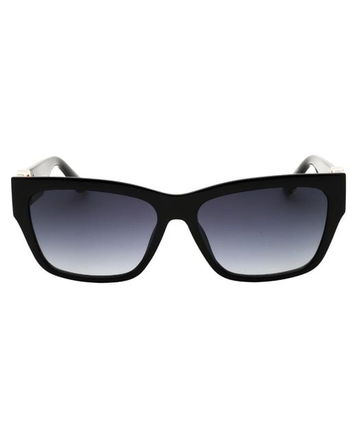 Guess Blue Shiny Framed Sunglasses
