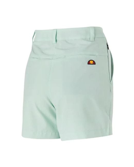 Ellesse Green Ladies Fayia Patterned Shorts (Light)