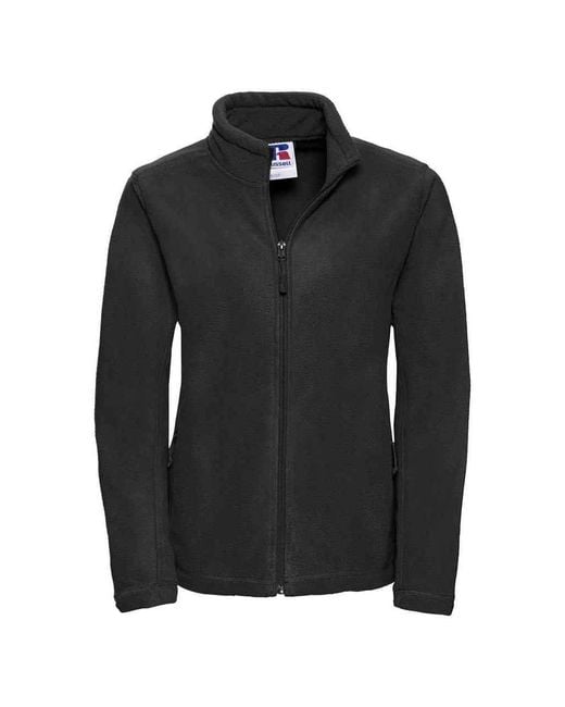 Russell Black Ladies Outdoor Fleece Jacket ()