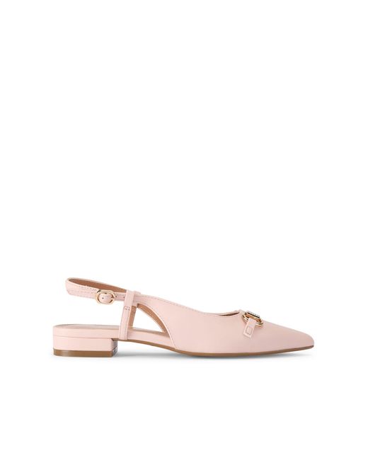 Carvela Kurt Geiger Pink Valentina Loafer Ballet Flats