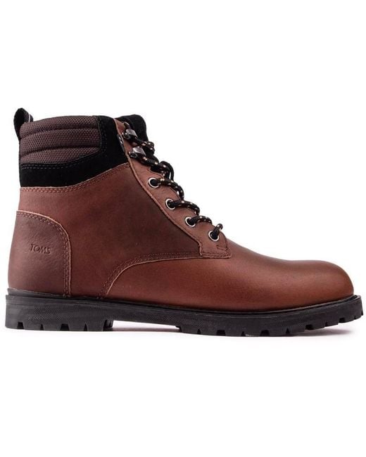 TOMS Brown Ashland Boots for men