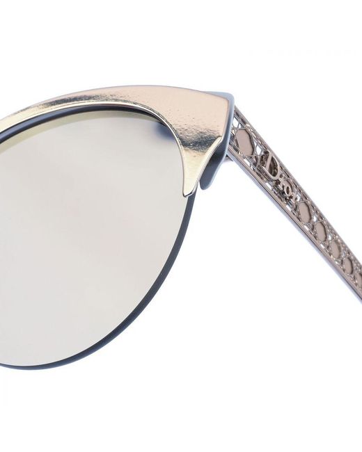 Dior Metallic Amaclub Cat-Eye Metal Sunglasses