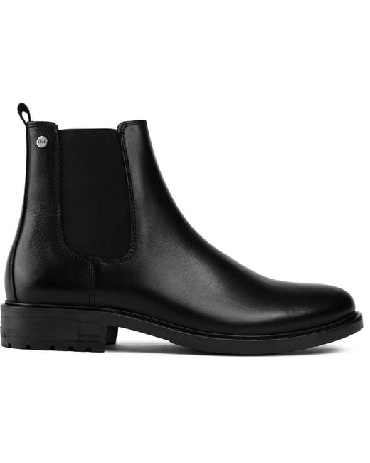 Sole Black Pento Chelsea Boots for men