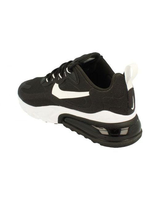Nike Black Air Max 270 React Trainers