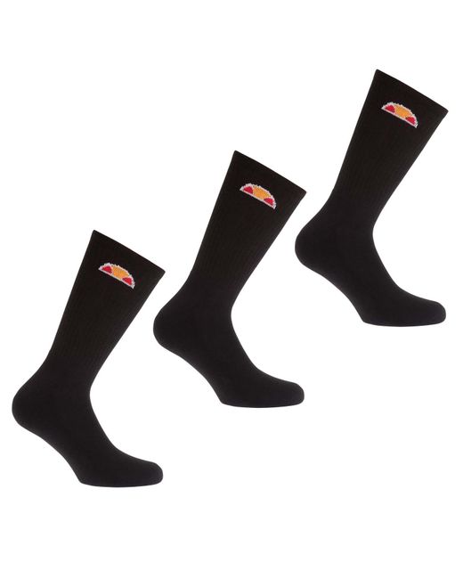 Ellesse Black Tisbi Sock for men
