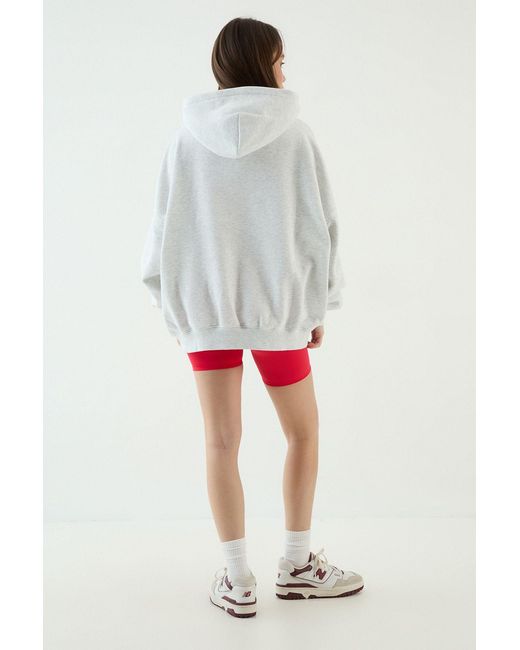 DSGN Studio Red Oversized Hoodie